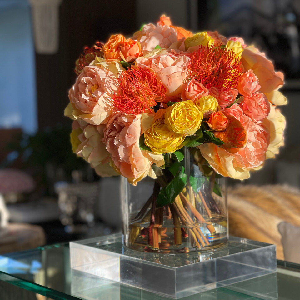Collection Récolte 8″ Rota Jaune Bouquet Mixte
