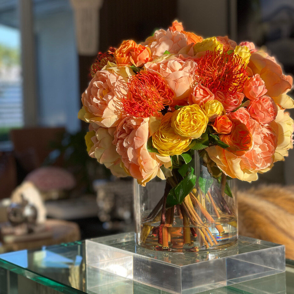Collection Récolte 8″ Rota Jaune Bouquet Mixte